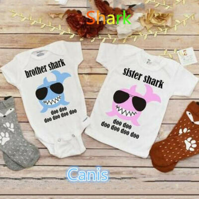 

Matching Little Brother Big Sister Baby Boy Girl Romper T-shirt Outfits Clothes
