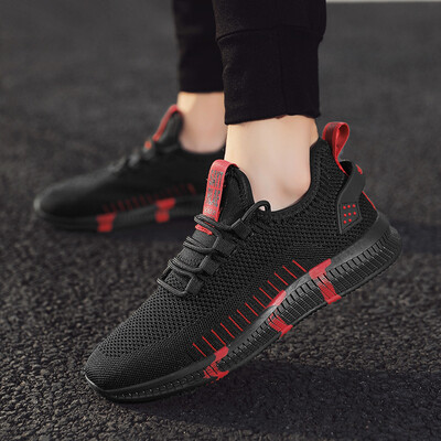 

Mens shoes low-top sports running shoes breathable casual shoes youth lightweight net shoes