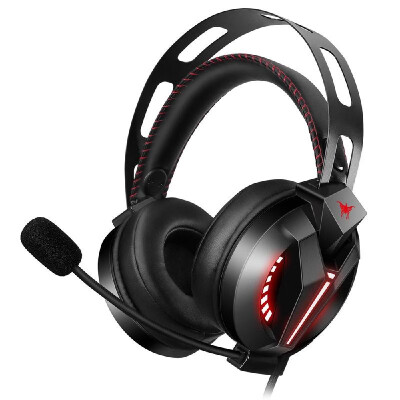 

ONIKUMA M180 PRO 35mm Wired Gaming Headset Over Ear PC Headphones Noise Canceling E-Sport Earphone with Mic LED Lights Volume Con