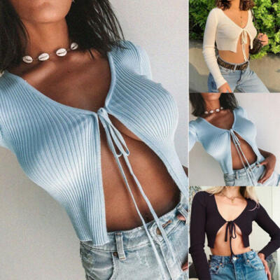 

Women Sexy Casual Cardigan Tank Top Vest Blouse Summer Crop Top Shirt Cami Top