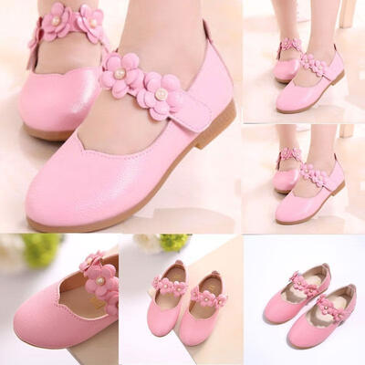 

Stylish Toddler Girls Kids Wedding Party Dance PU Shoes Walking Shoes Sandals