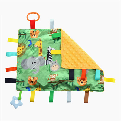 

Tailored Infant Baby Soft Sleep Soothing Towel Security Blanket Hand Towel BB Sound Toys