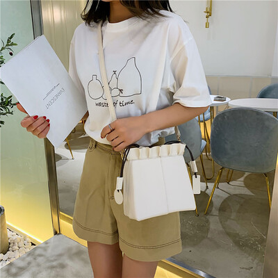 

Tailored Summer Womens Crossbody Bucket Bag Casual Leisure Wild Should Messenger Bag