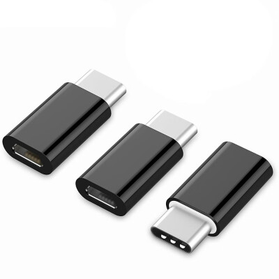 

Y-3PCS Micro USB To USB C Adapter Type-C