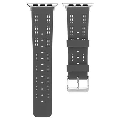 

Silicone Hollow Watch Band Braclelet Strap for iWatch Series 1 2 3 38mm