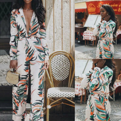 

Women Playsuit Evening Party Cocktail Ladies Jumpsuit Romper Long Overall Pants