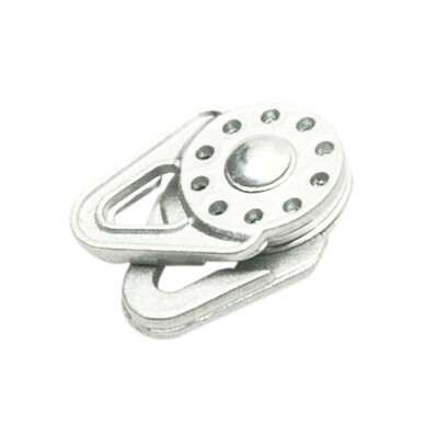 

Tailored Heavy Duty Winch Snatch Block For 110 RC Crawler Car Off Road SCX10 D90 TRX-4