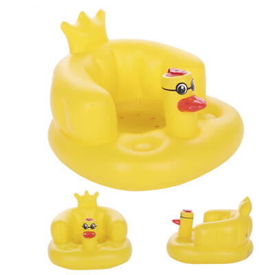 

Greensen Baby Multi-Functional Chair Duck Portable Safety Back Bath Stool Seat Baby Inflatable Sofa