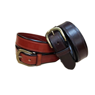 

35 wide unisex top layer cowhide leather belt casual versatile belt