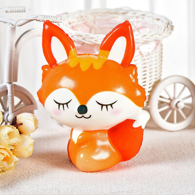 

Siaonvr Squishies Toy Kawaii Fox Slow Rising Cream Scented Stress Relief Toys Gifts