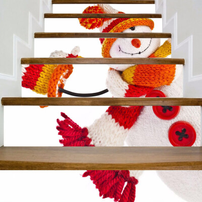 

Gobestart Christmas Decoration Stair Stickers Christmas Stairs Stickers Wall Stickers