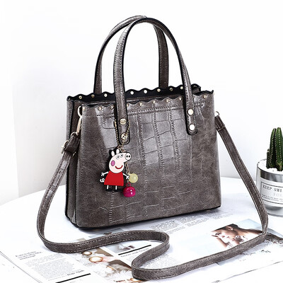 

Summer bag ladys new fashion simple handbag Korean version Baitao fashion single shoulder bag inclined bag