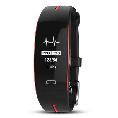 

P3 Smart Band Support ECGPPG Blood Pressure Heart Rate Monitoring IP67 Waterpoof Pedometer Sports Fitness Bracelet