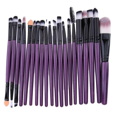 

20pcs Makeup Brushes Set Powder Foundation Eyeshadow Eye Lip