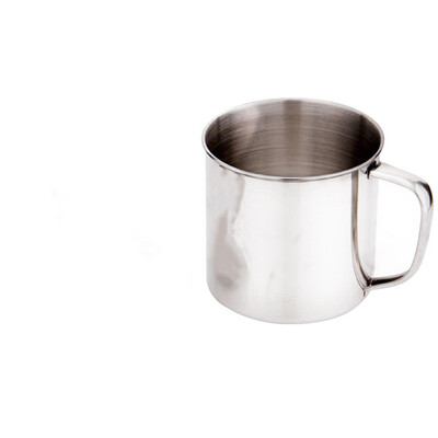 

200380ML Stainless Steel Travel Mug With Handle Cup Camping Drinking Beer Tea