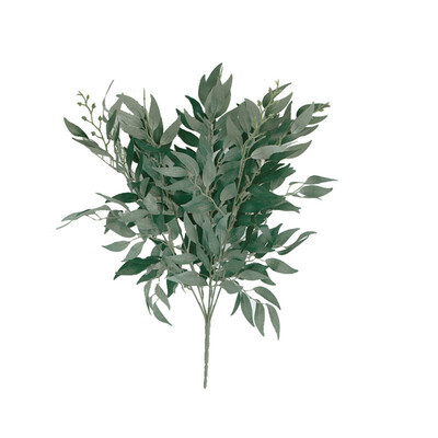 

1Pc Artificial Willow Foliage Leaf Home Garden Stage Wedding Party DIY Decor