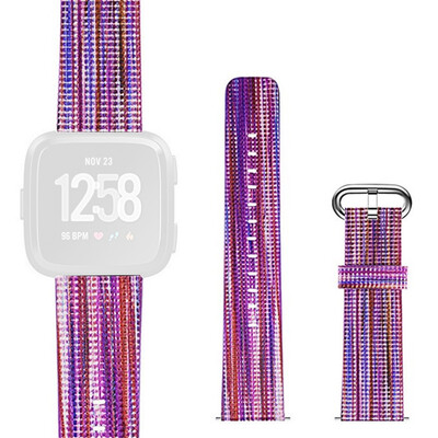 

〖Follure〗Lightweight Leather Adjustable Replacement WirstBand Strap For Fitbit Vers 2