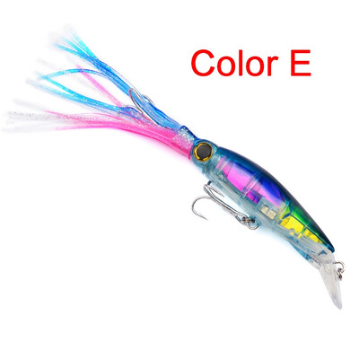 

VISSEN Fishing Lures 14cm40g Fishing Tackle Octopus Squid Jig Hooks Shrimp Squid Lures Fishing Crankbaits