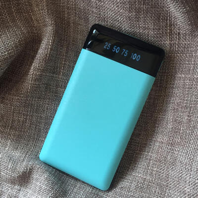

Ultrathin Portable Double Micro USB Ports 10000mAh Li-polymer Battery Mobile Power Bank Fast Charging