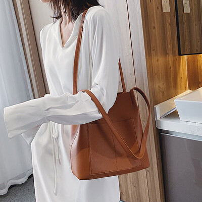 

Advanced sense of fashion fashion big bag handbag new 2019 Korean version of the shopping bag large capacity shoulder bag tote bag