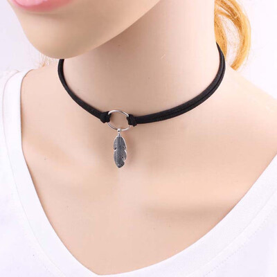 

Necklace Personality Alloy Stylish New Necklace Individual Feather