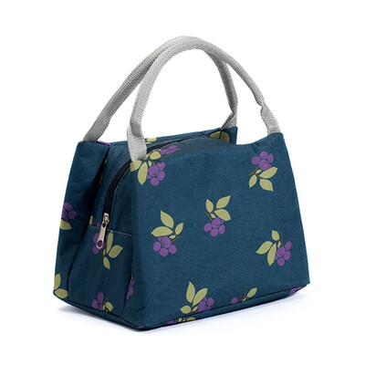 

Cute Cartoon Lunch Bag Oxford Insulated Soft Leakproof Liner Tote Bag for Picnic Boating Beach Fishing Work School