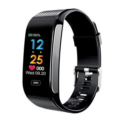 

CK18S 096in IPS Screen Blood Pressure Heart Rate Monitor Smart Bracelet