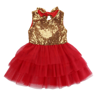 

Flower Girl Dress Kids Baby Party Wedding Bridesmaid Dress Summer Beach Sundress