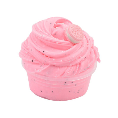 

Siaonvr 60ml Strawberry Cloud Cotton Mud Soft Non-Sticky Foaming Slime Toy