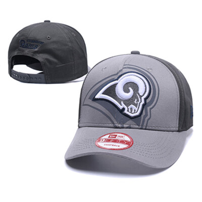 

NFL Cap Rams Los Angeles Rams New Era 9Fifty Adjustable Embroidered Olive Baseball Cap