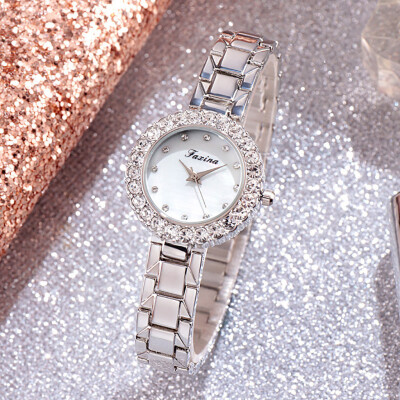 

RM Simple Casual Fashion Round Alloy Small And Exquisite Female Bracelet Watch