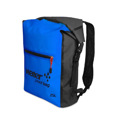 

25L Outdoor Waterproof Dry Bag Roll Top Floating Backpack for Kayaking Rafting Boating River Trekking