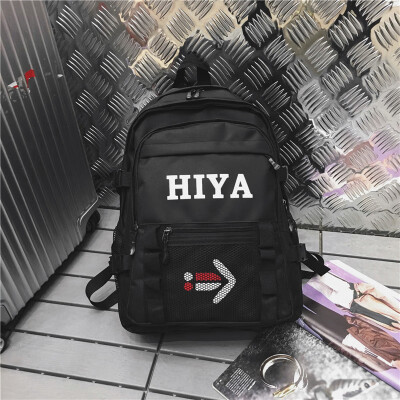 

Backpack Mens Shoulder Bags Leisure Fashion Simple High School StudentsBookbags Large Capacity Mens Travel Bags Korean Edition