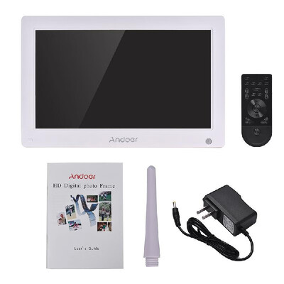 

Andoer 133 Inch Digital Photo Frame IPS Full View Screen Digital Picture Album High Resolution 192012801610 Support 1080P HD