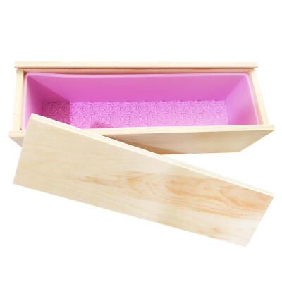 

Rectangle Soap Mold Wooden Box DIY Handmade Soap Making Crafts Supplies