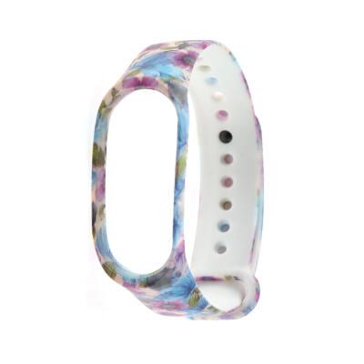 

Soft Silicone Printed Watch Band Bracelet Wrist Strap for Xiaomi Mi Band 3