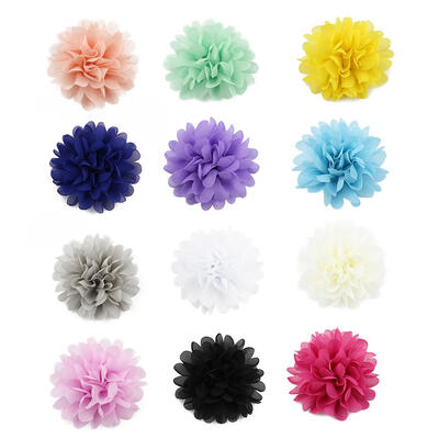 

512pcs Fashion DIY Chiffon Flower for Shoes Clothes Headband Decoration