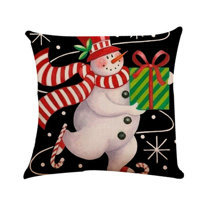 

Tailored Christmas Pillow Covers Embroidery Throw Pillow Cases for Home Car Decorative