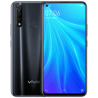 

Vivo Z5x 6GB128GB Phantom black pole screen mobile phone 5000mAh big battery three camera phone mobile Unicom Telecom Netcom 4G mobile phone