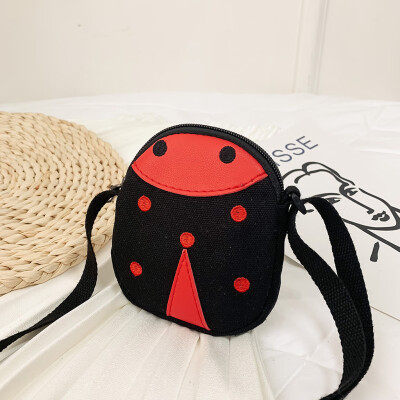 

Tailored Childrens Cute Seven Spot Ladybug Bag Shoulder Messenger Bag Coin For Child