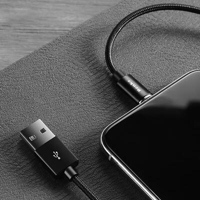 

Benks Magnetic Phone Cable Micro USB Type C Lightning Weave Cables For IPhone Android -APPLE