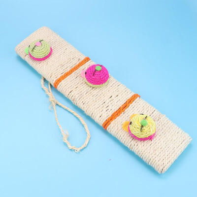 

Greensen Sisal Pet Cat Scratcher Board Cat Toy Kitten Scratching Funny Mat Toy
