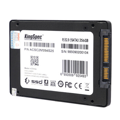 

KingSpec SATA III 30 25" 256GB MLC Digital SSD Solid State Drive for Computer PC Laptop Desktop