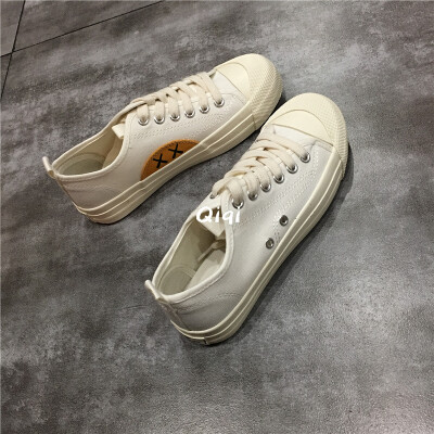 

New summer 2019 canvas shoes female Joker tide shoes female Korean version of ulzzang