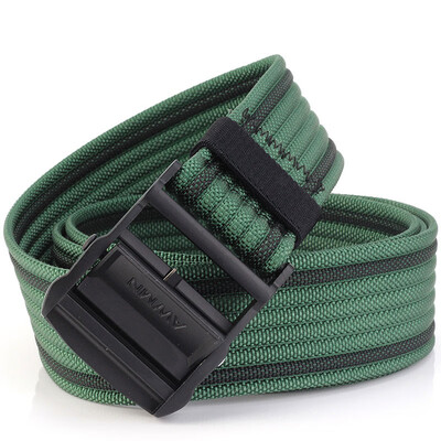 

Unisex belt Stripe Color Nylon Automatic Buckle Men belt fashion Alloy buckle Outdoor Multifunction Casual Men&Women belt