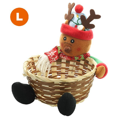 

Christmas Storage Basket Candy Box Storage Basket Holder Christmas Decorations Gifts Xmas Supplies