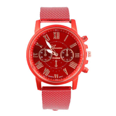 

Geneva Fashion Simple Women Watch Luxury Roman Numerals Quartz Watches Gift