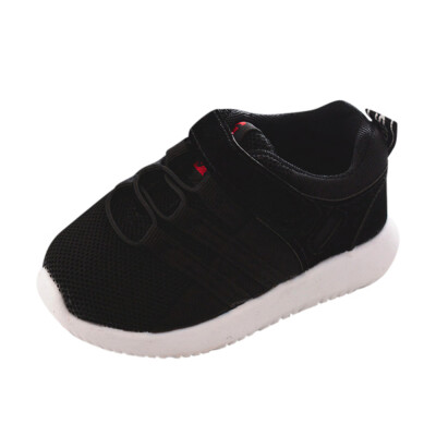 

Toddler Kids Sport Running Baby Shoes Boys Girls Soft Soled Mesh Shoes Sneakers