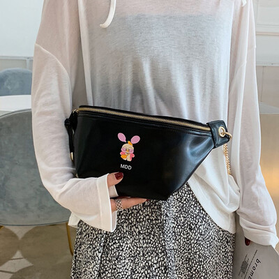 

Female bag 2019 new oblique chest bag female trend female bag tide bag small bag wild waist bag female tide ins super fire
