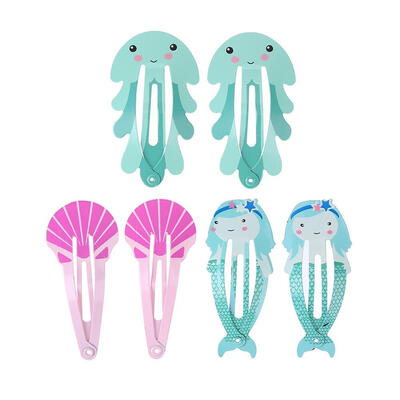 

6pcsSet Kids Girls Party Gifts Cartoon Cute Hair Clip Hairpin Styling Tool